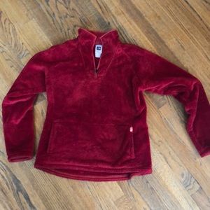 North Face fleece pullover- Large
